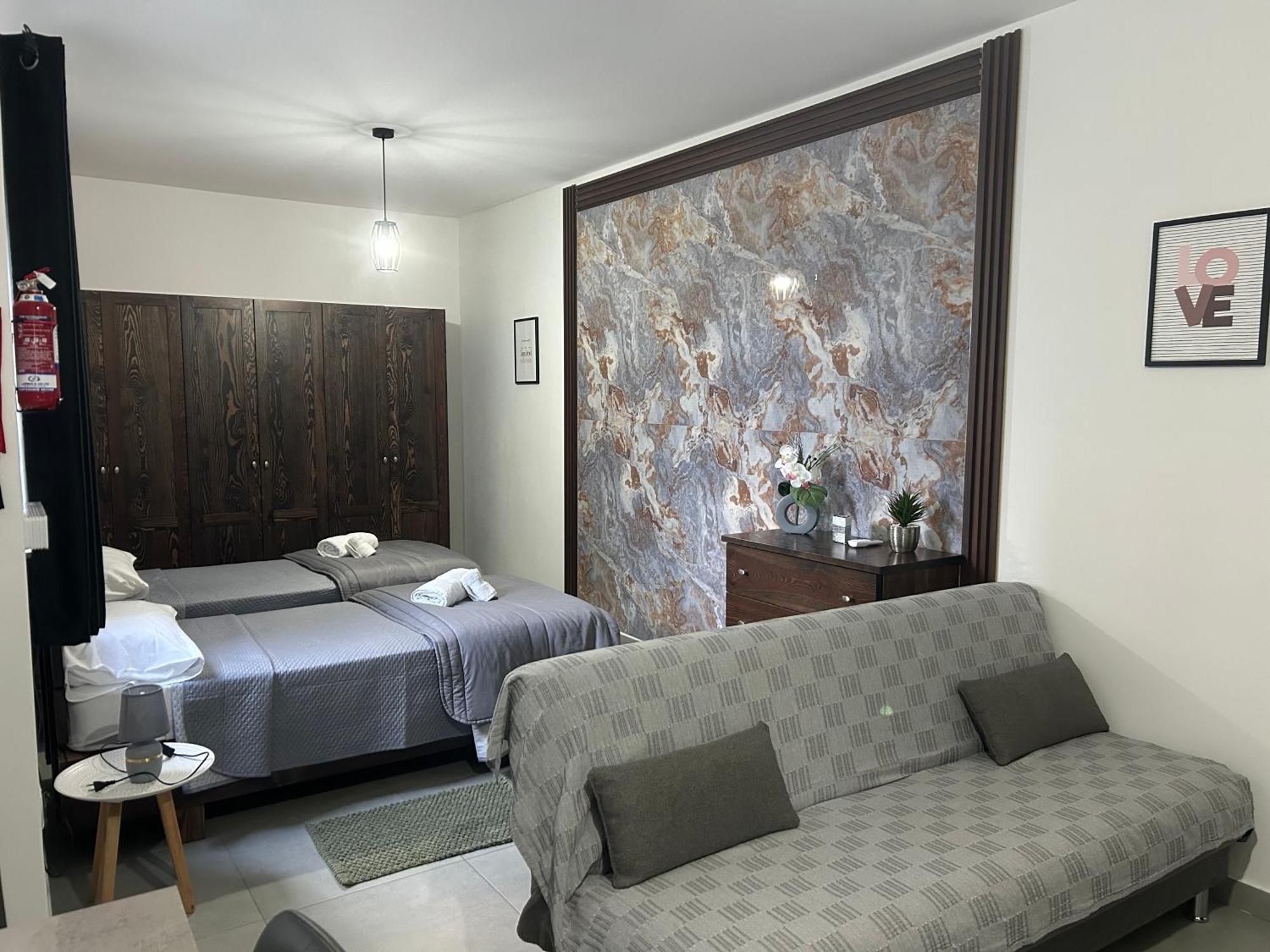 St Gaetans Studio Apartment 6A Hamrun Exterior foto